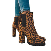 Margaret | Modische Stiefelette mit runder Zehenpartie