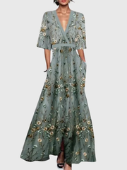 Stefanie | Damen Elegantes Frühlingskleid – Frühling Kleid Elegant Feminin 2026