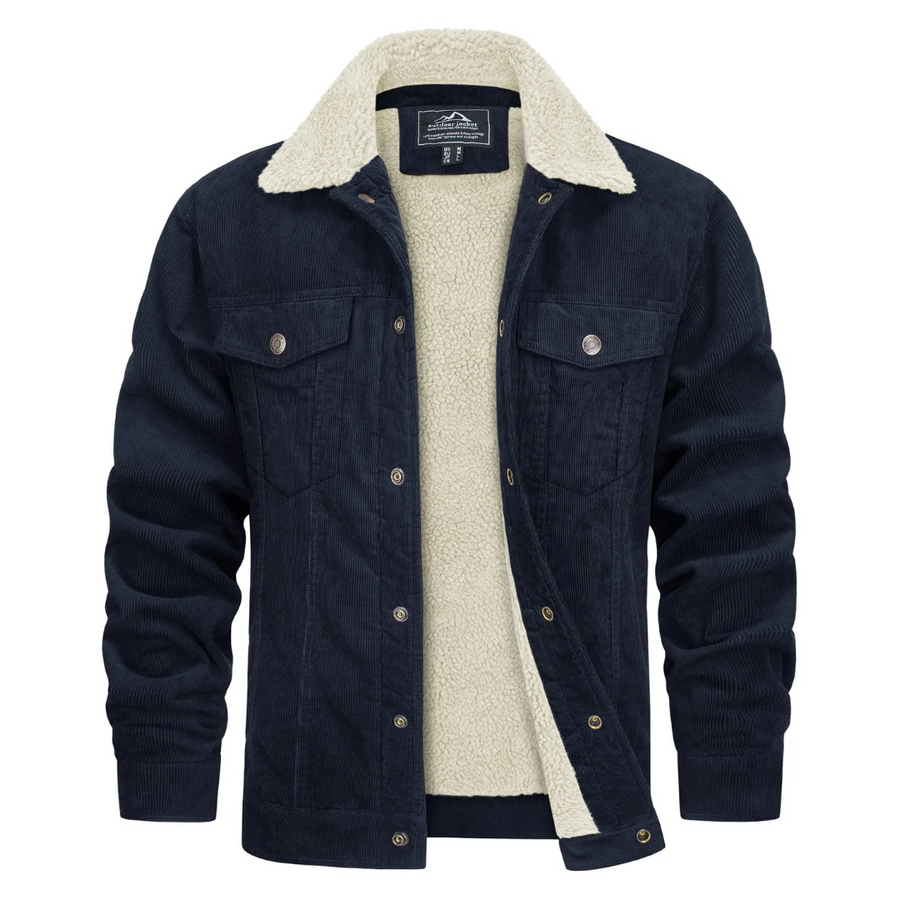 Herren Knopfjacke | Lange Ärmel