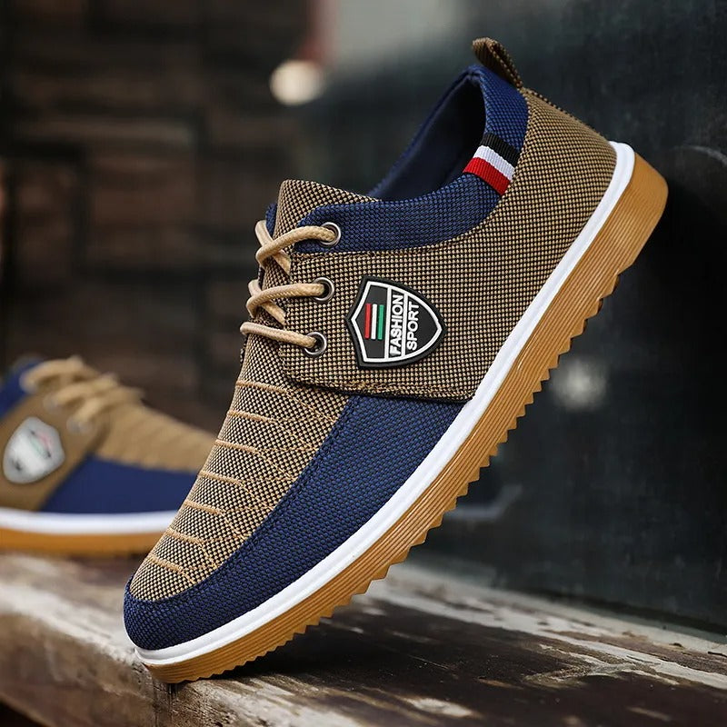 Herren-Sportschuhe aus atmungsaktivem Stoff in lässigem Stil - Bruno