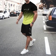 Sportliches Herrenset im modernen urbanen Stil aus atmungsaktivem Stoff - Mauro
