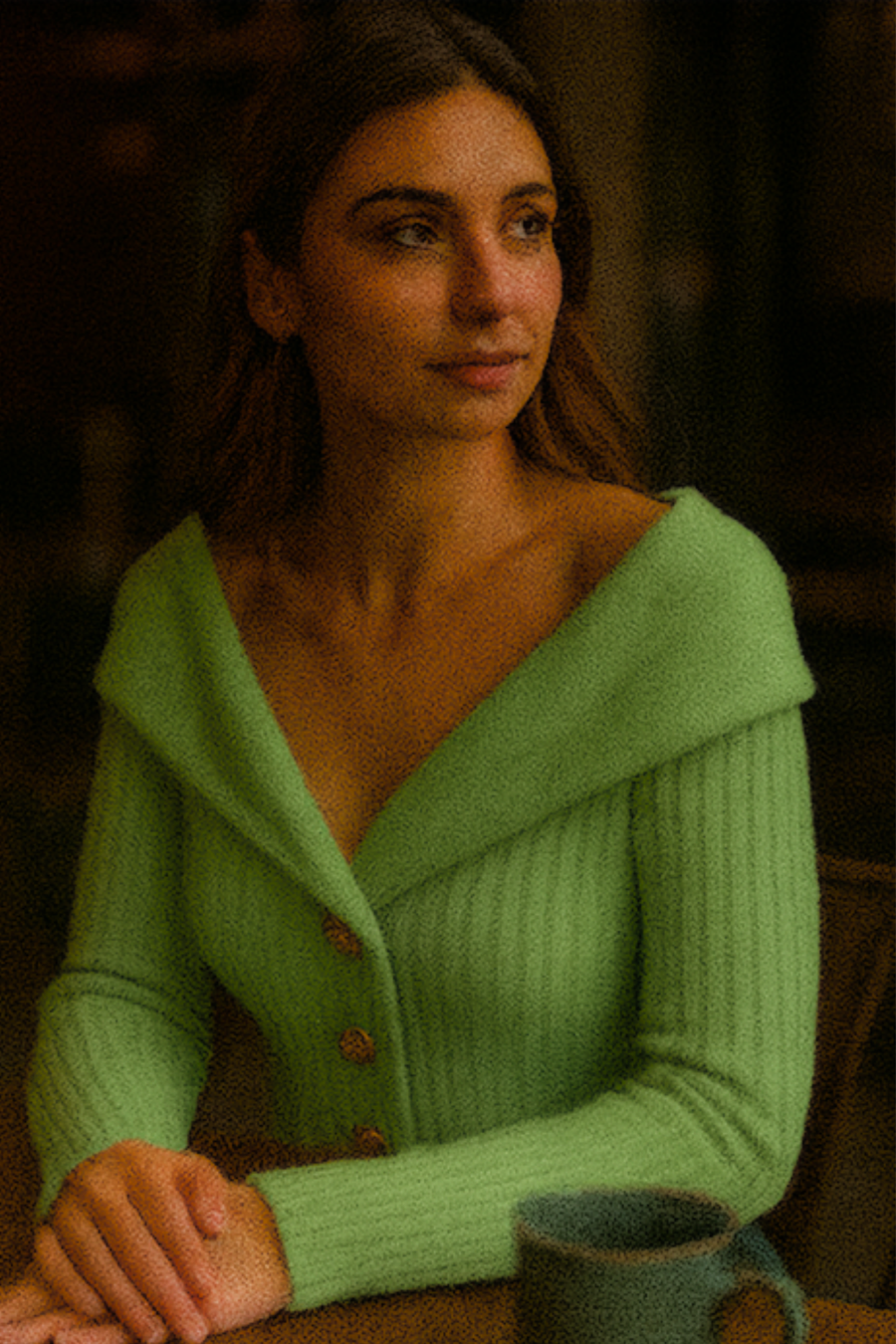 Elizah Pullover | Grün