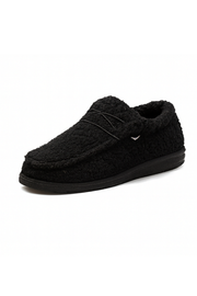 Winnie Warme Teddy Slippers | Schwarz