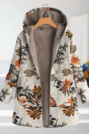 Lamelia Jacke mit Fleecefutter | Beige