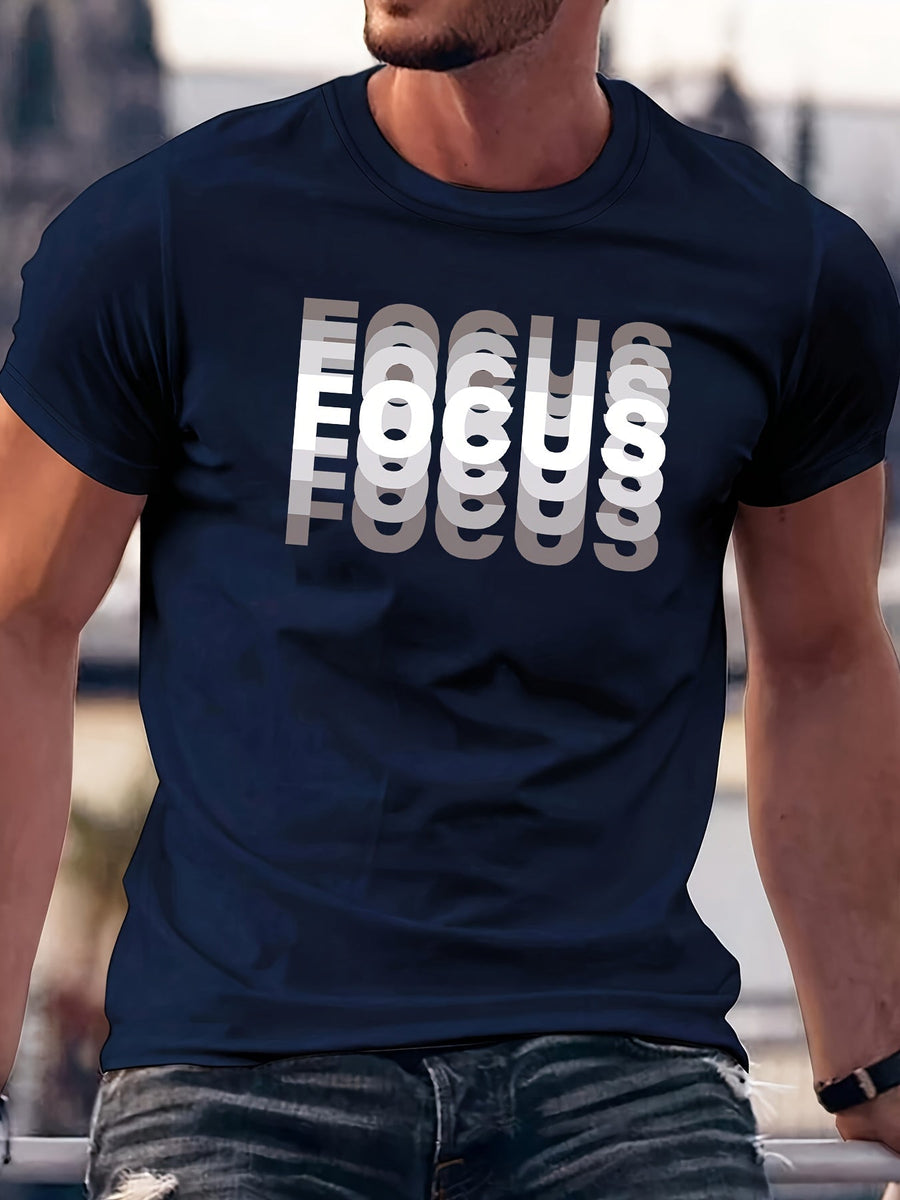 Focus – Stylisches T-Hemd Mit Effekt Gestaltung