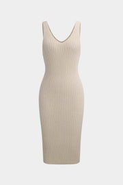 Shira | Strick-Zweiteiler-Set mit Crop-Pullover & Figurbetontem Kleid