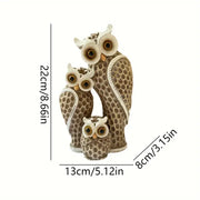 EchoOwlet – Moderne Eulen Familie Figur