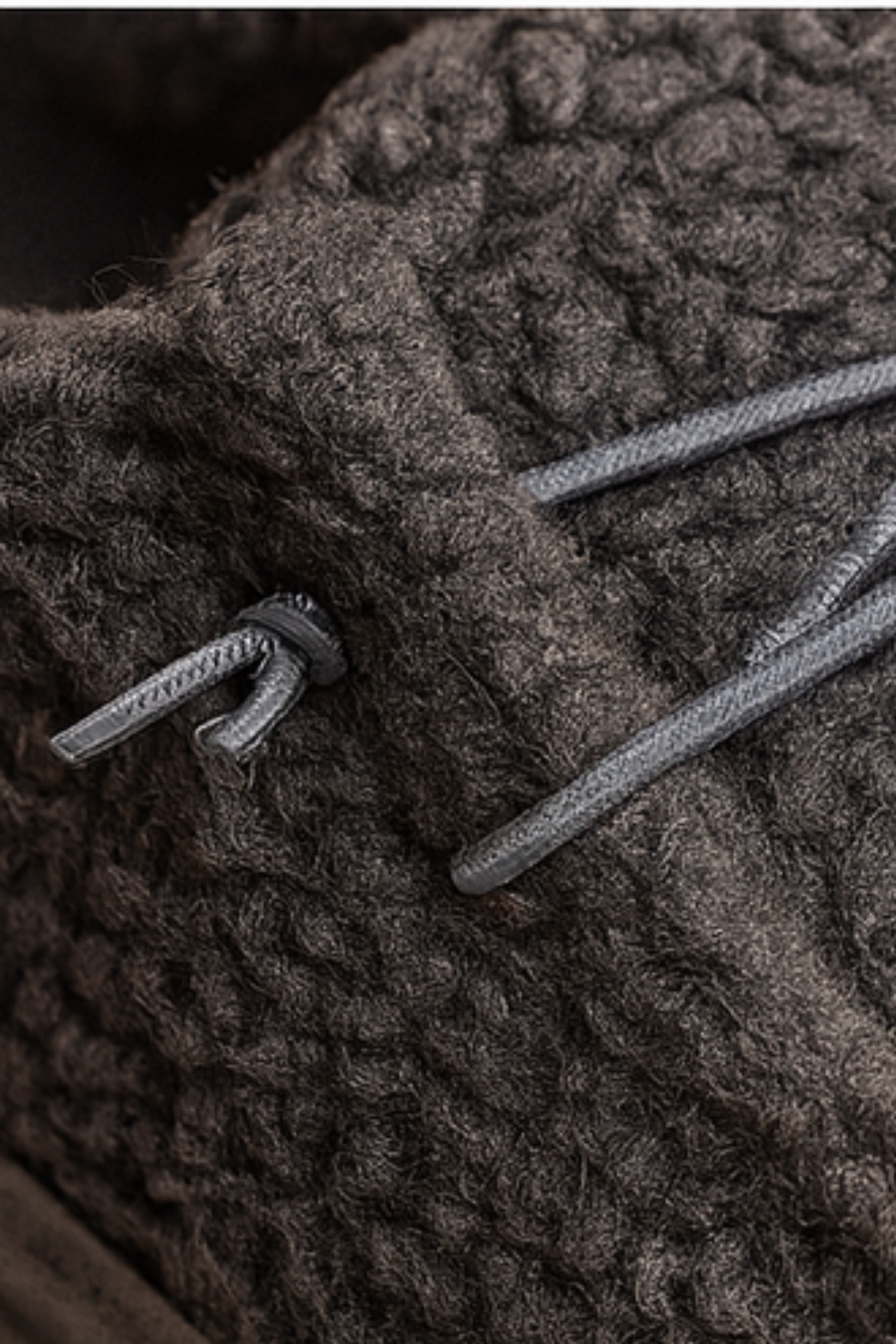 Winnie Warme Teddy Slippers | Grau