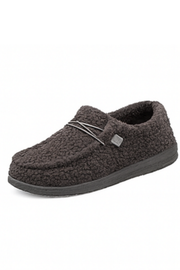 Winnie Warme Teddy Slippers | Grau