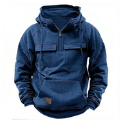 Armando – Herren-Hoodie mit Taschen und Reißverschluss