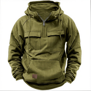 Armando – Herren-Hoodie mit Taschen und Reißverschluss