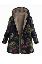 Lamelia Jacke mit Fleecefutter | Dunkelblau