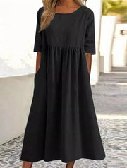 Blaues maxikleid – Sofia