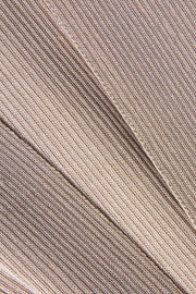 Jessica | Geripptes Zweiteiler-Set mit Twist-Detail & Schlitzrock