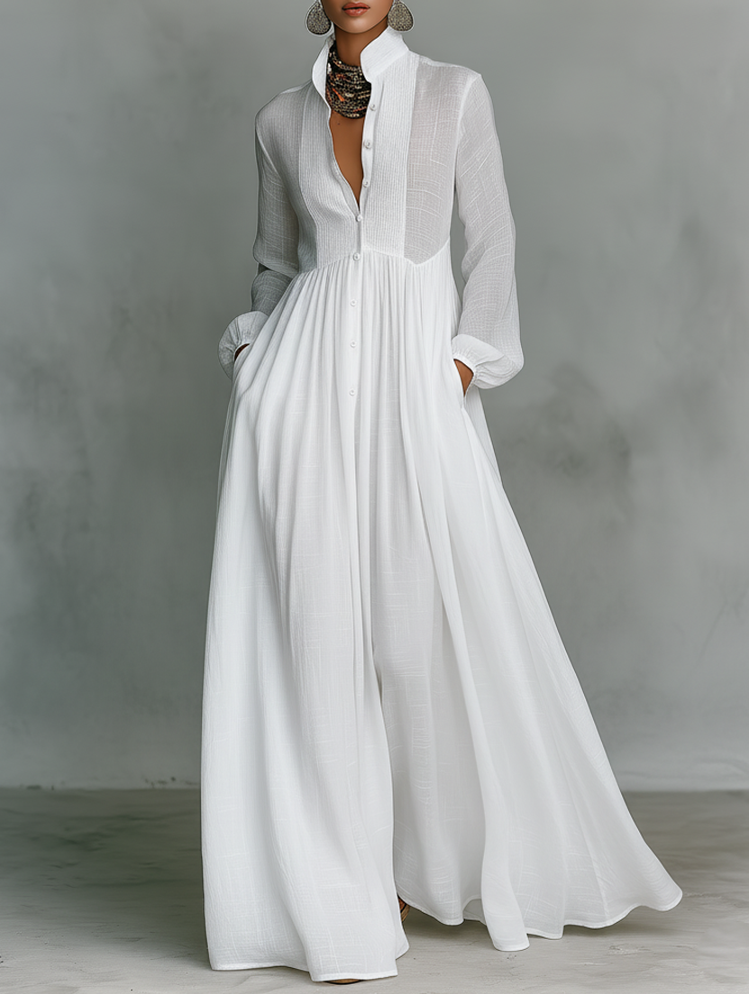 Hanna | Exklusives Maxi Kleid für stilvolle Damen