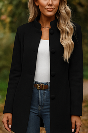 Claire Elegante Jacke | Schwarz