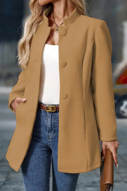 Claire Elegante Jacke | Braun