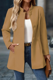 Claire Elegante Jacke | Braun