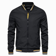 Maverick™ - Stilvolle Gestreifte Bomberjacke