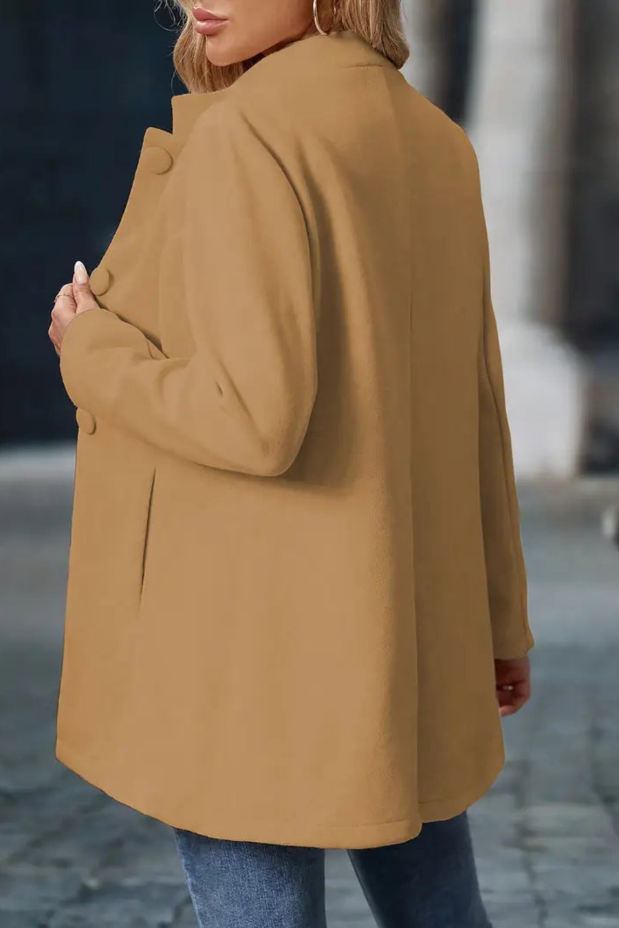 Claire Elegante Jacke | Braun