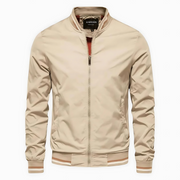 Maverick™ - Stilvolle Gestreifte Bomberjacke
