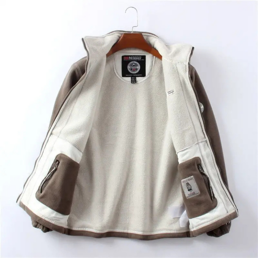 Alfedro – Herren-Fleecejacke mit skandinavischem Design