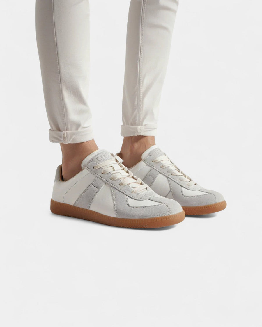Herren-Sneaker im klassischen Retro-Stil – Wildleder & Gummisohle