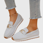 Sarah | Damen Frühlings Lässige Slip-On Loafer Schuhe