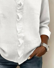 Lena | Stilvolle Bluse für Damen mit Volants