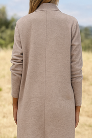 Nisha Langer Cardigan | Khaki