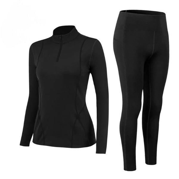 Veltara | Warme Winter Komfort Thermounterwäsche Set für Damen
