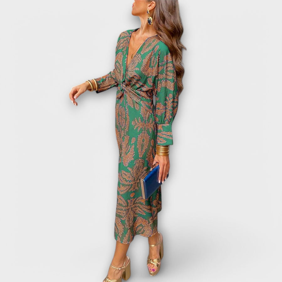 Oriana - Stilvolles Langarmkleid