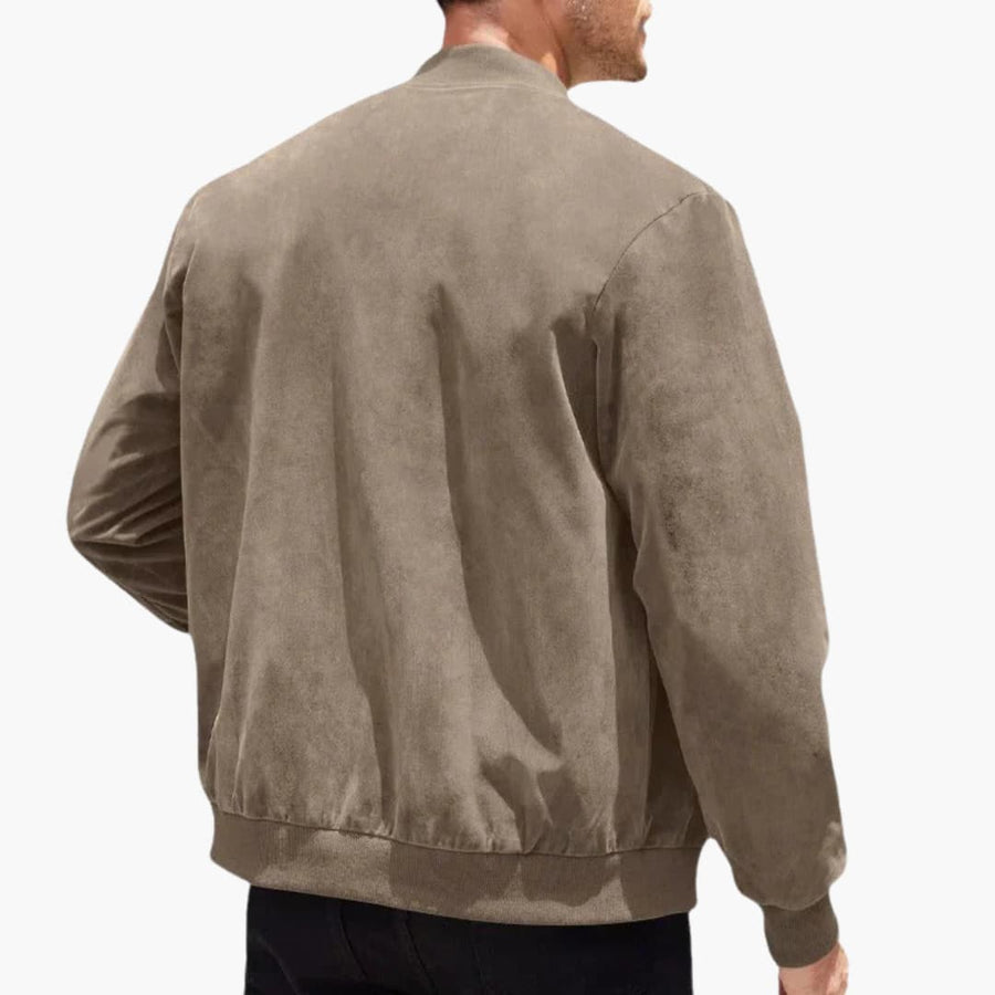 Bomberjacke mit Reißverschluss für Herren - Klassisches Design
