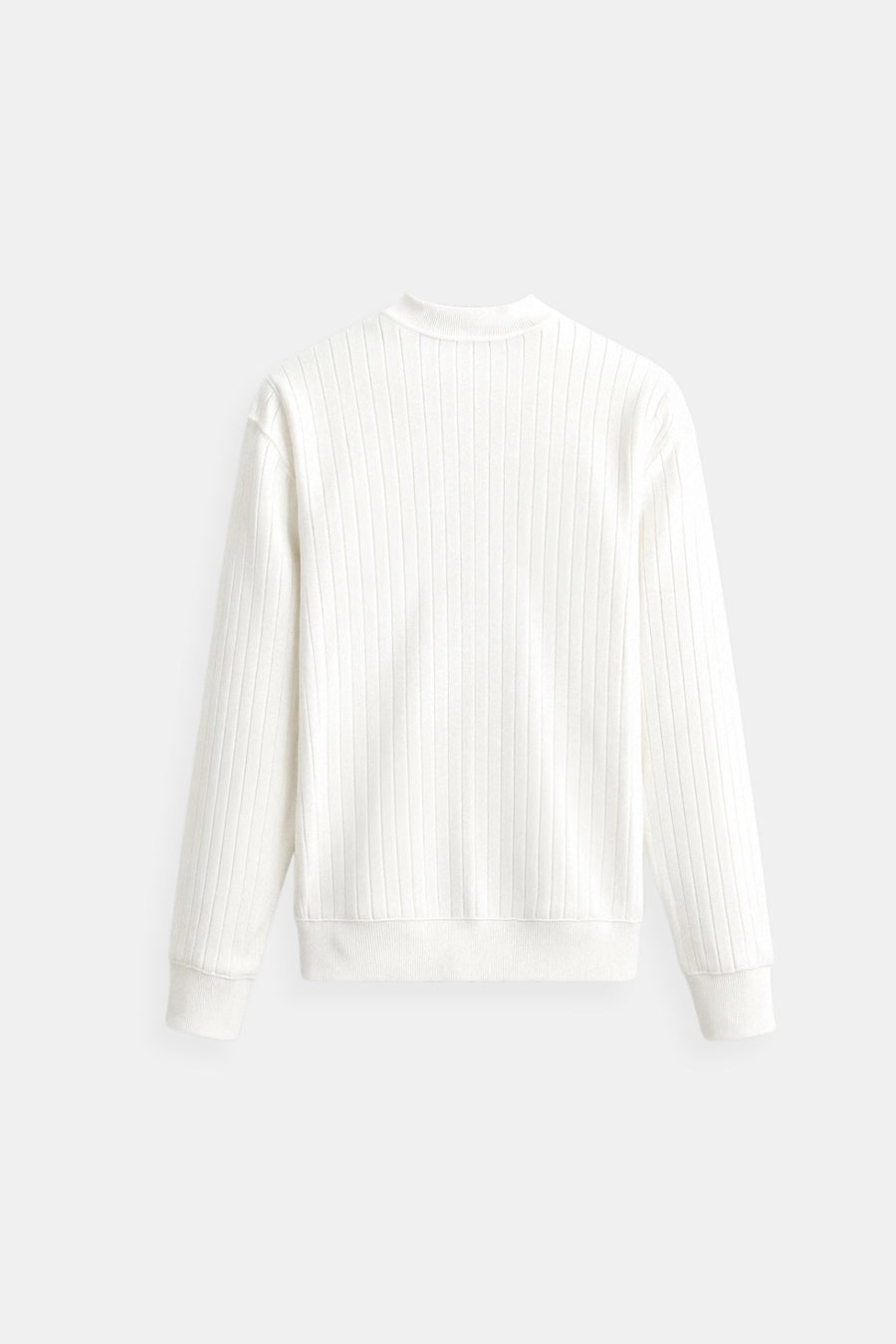 Luca | Feinripp-Langarmshirt für Herren – Minimalistisch & Vielseitig