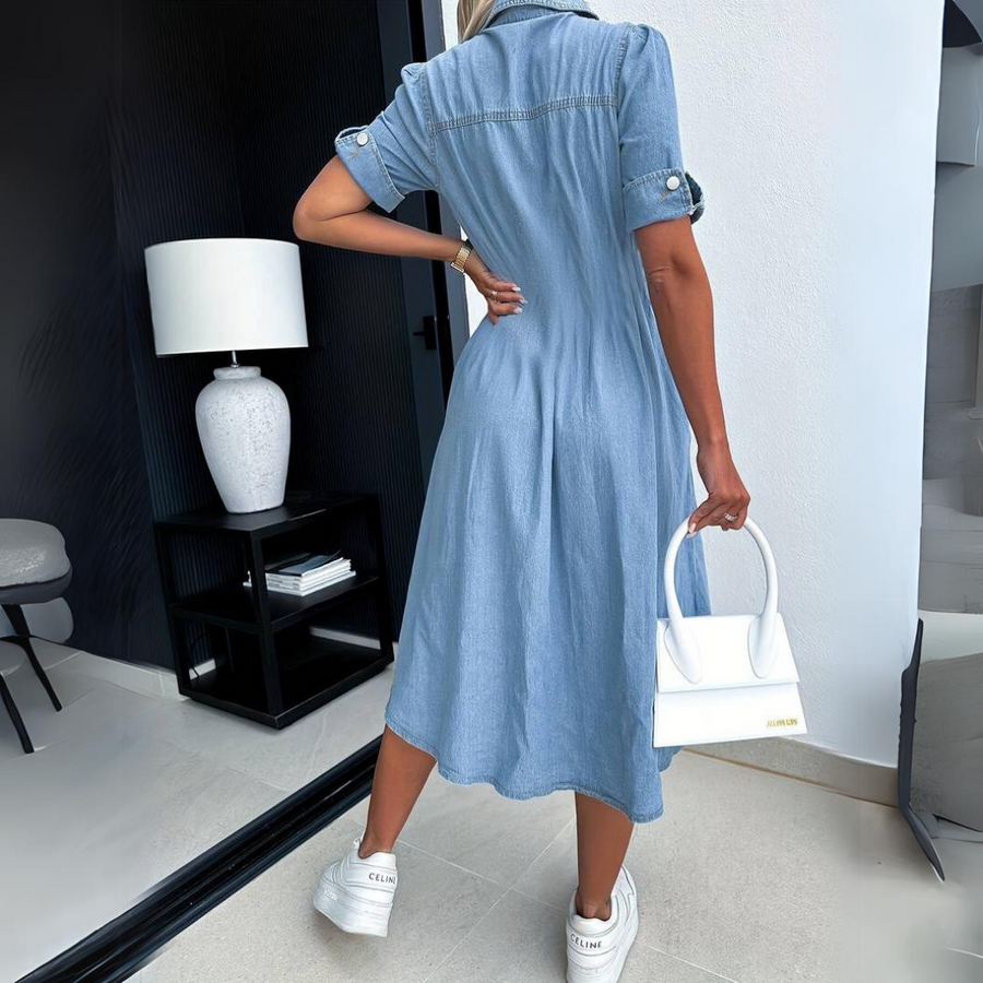Priya | Elegantes und zeitloses Midikleid