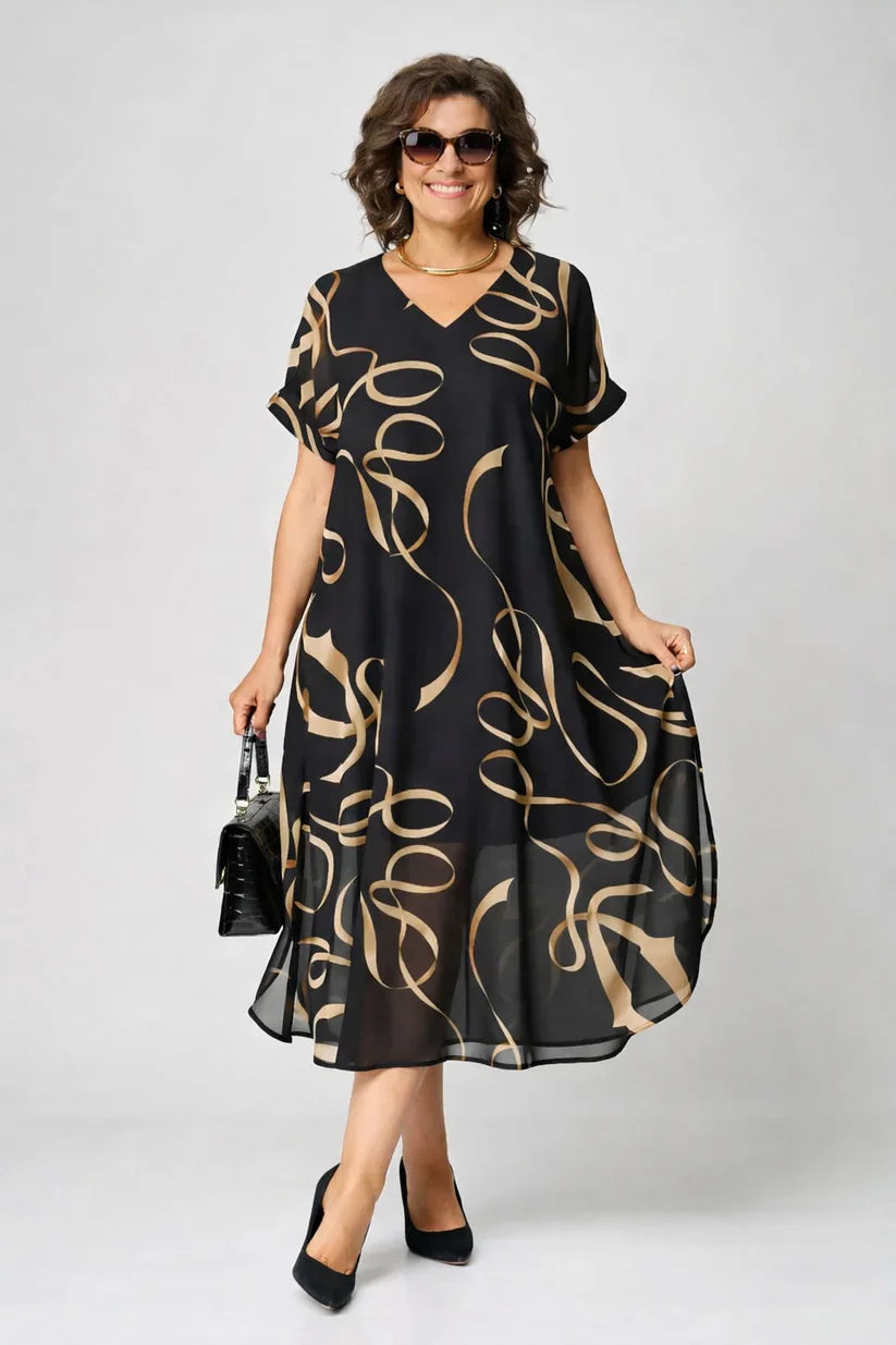 Emma | Elegantes Kleid Sommer Chic Mode