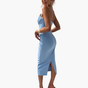 Elegantes trägerloses Kleid für Frauen - figurbetont und stilvoll