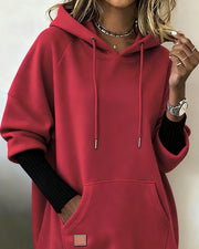 Lara | Damen Hoodie modern & elegant casual getragen