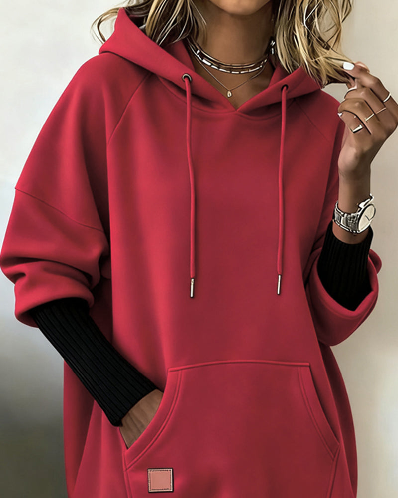 Lara | Damen Hoodie modern & elegant casual getragen