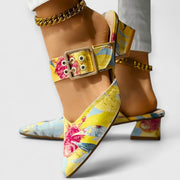 BELLO | Orthopädische Farbakzent-Heels für Damen