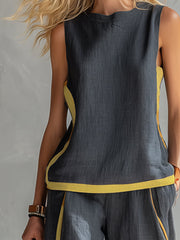 Alina | Elegantes Set mit weiter Hose
