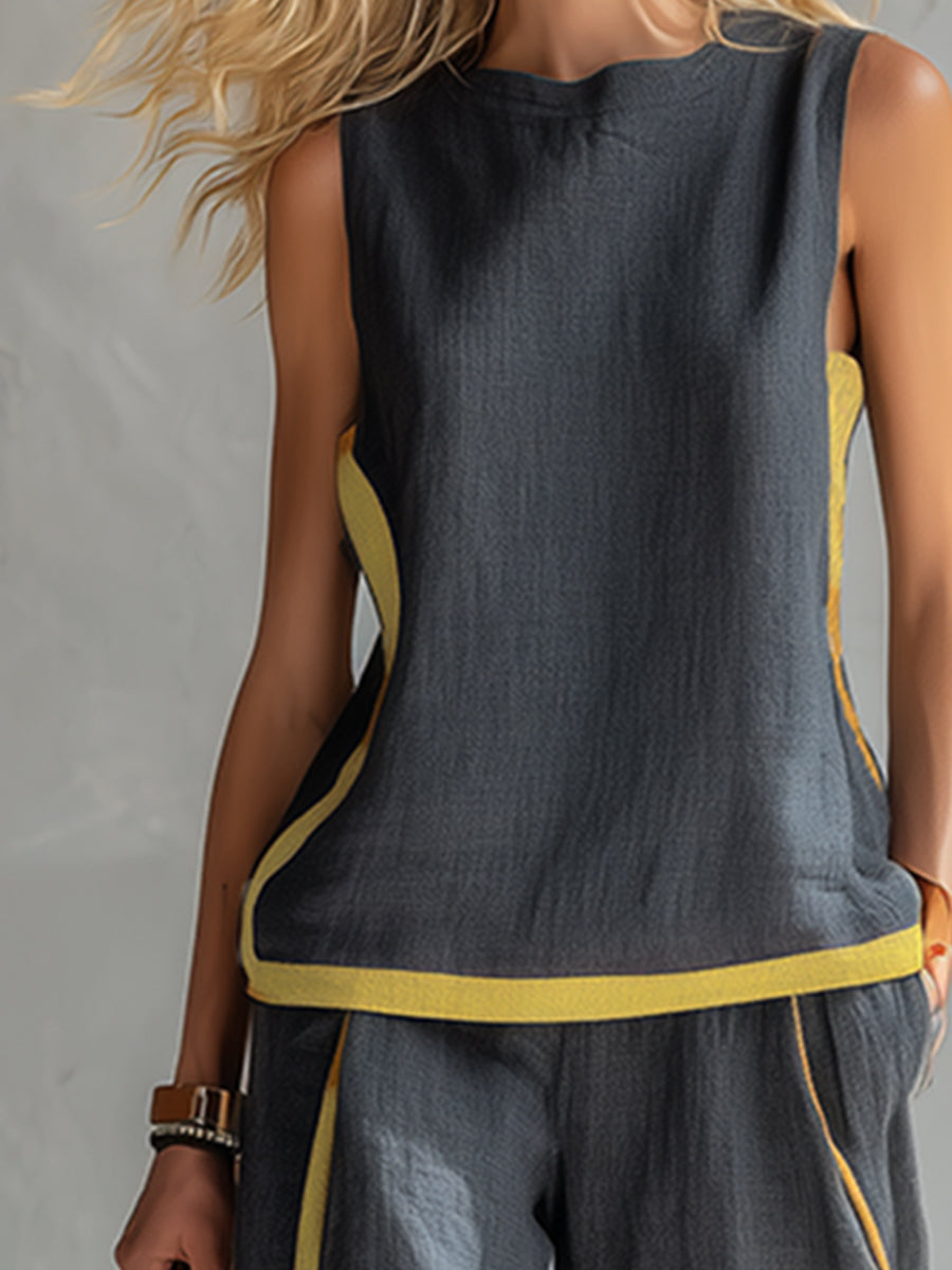 Alina | Elegantes Set mit weiter Hose
