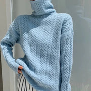 Kuscheliger Damen Pullover | Rollkragen