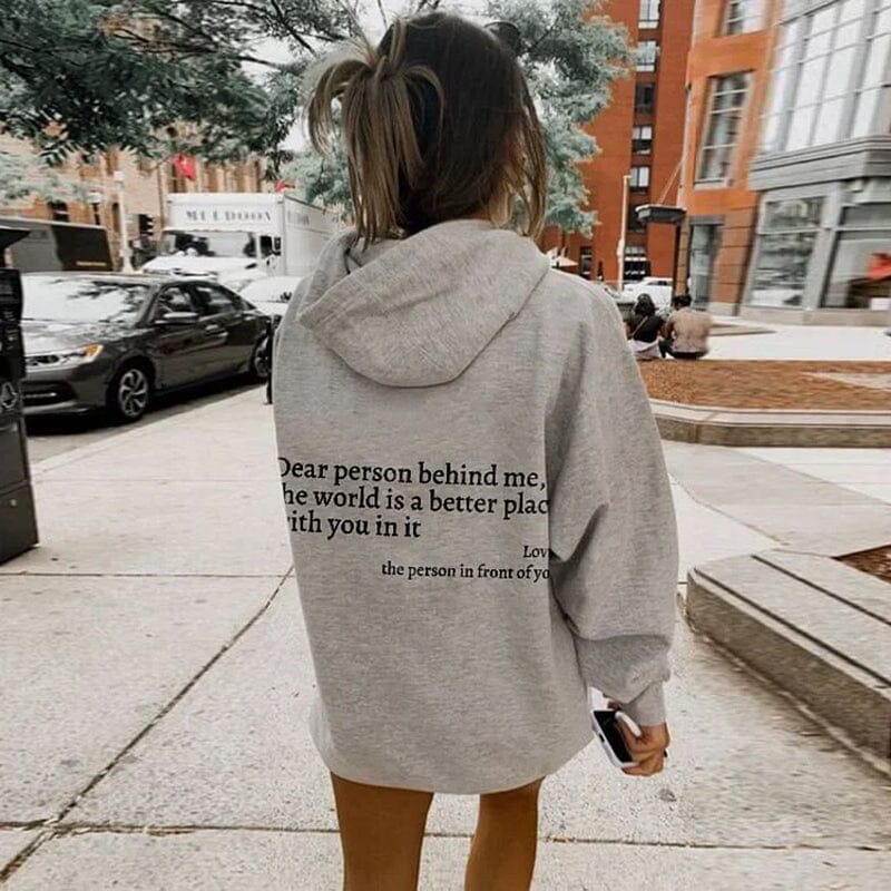 Liebevolle Botschaft Pullover für die kalte Jahreszeit