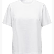 Damen T-Shirt mit Rundhalsausschnitt und kurzen Ärmeln