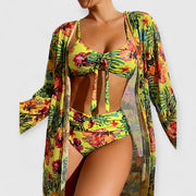 Ruby | Luxuriöses Bikini- und Pareo-Set