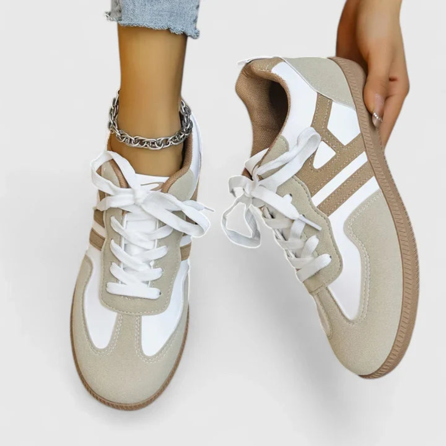 Anja | Damen Retro Schnür Sneakers