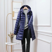 Damen Kapuzen Daunenjacke | Lang