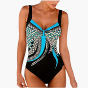 Eleganter Einteiler - Damen Badeanzug mit Stil für den Sommer