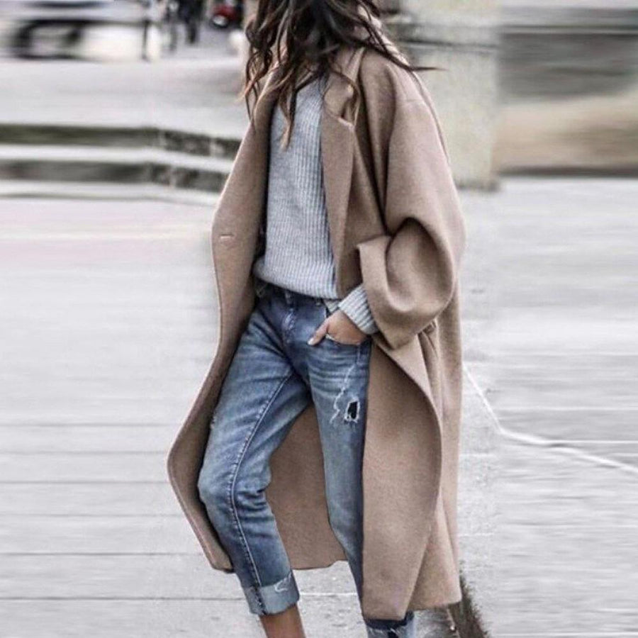 Winterlanger Mantel Für Damen | Stilvoll